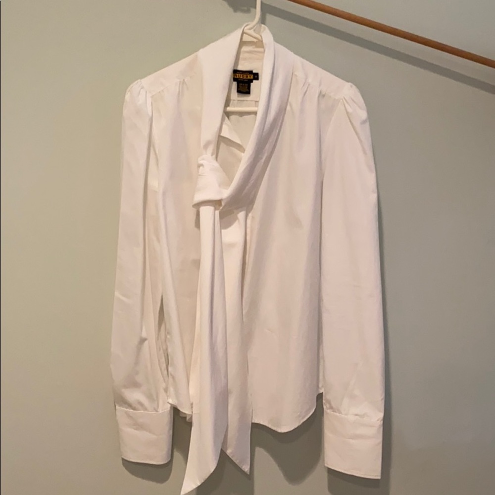 Rugby Cotton Long Sleeve Blouse